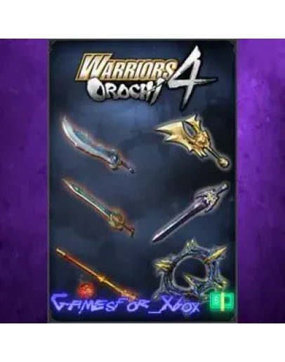 WARRIORS OROCHI 4 Legendary Weapons Pack XBOX DLC WARRIORS OROCHI 4 Legendary Weapons Pack XBOX DLC