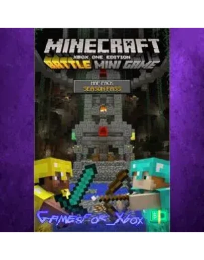 Minecraft Battle Map Pack Season Pass XBOX DLC Minecraft Battle Map Pack Season Pass XBOX DLC