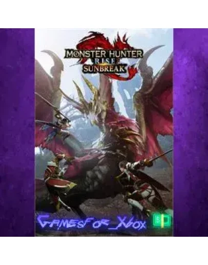 Monster Hunter Rise Sunbreak XBOX DLC Monster Hunter Rise Sunbreak XBOX DLC