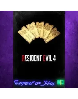 Resident Evil 4 Weapon Exclusive Upgrade Tic XBOX DLC Resident Evil 4 Weapon Exclusive Upgrade Tic XBOX DLC