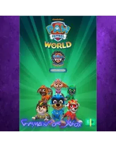 PAW Patrol World - The Mighty Movie - Costum XBOX DLC PAW Patrol World - The Mighty Movie - Costum XBOX DLC