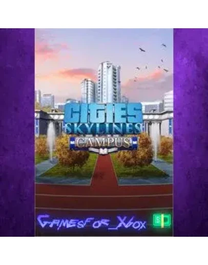 Cities Skylines Remastered - Campus XBOX DLC