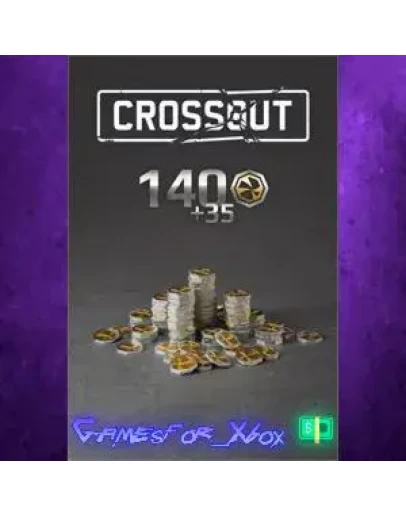 Crossout - 140 +35 bonus Crosscrowns XBOX DLC Crossout - 140 +35 bonus Crosscrowns XBOX DLC