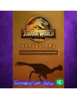 Jurassic World Evolution 2 Cretaceous Predat XBOX DLC Jurassic World Evolution 2 Cretaceous Predat XBOX DLC