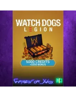WATCH DOGS LEGION - 7250 WD CREDITS PACK XBOX DLC WATCH DOGS LEGION - 7250 WD CREDITS PACK XBOX DLC