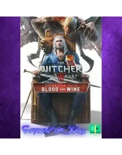 The Witcher 3 Wild Hunt Blood and Wine XBOX DLC