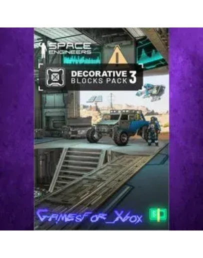 Space Engineers Decorative Pack 3 XBOX DLC Space Engineers Decorative Pack 3 XBOX DLC