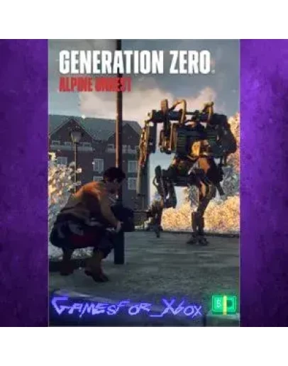 Generation Zero - Alpine Unrest XBOX DLC Generation Zero - Alpine Unrest XBOX DLC