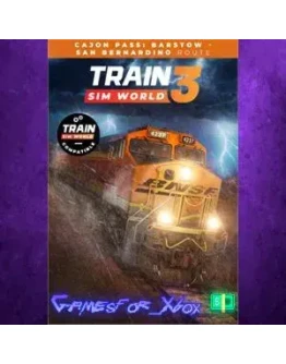 Train Sim World 4 Compatible Cajon Pass: Bar XBOX DLC Train Sim World 4 Compatible Cajon Pass: Bar XBOX DLC