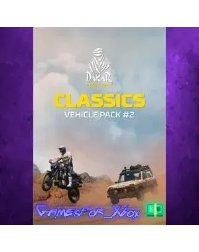 Dakar Desert Rally - Classics Vehicle Pack # XBOX DLC Dakar Desert Rally - Classics Vehicle Pack # XBOX DLC