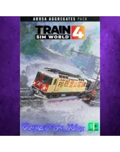 Train Sim World 4 RhB Arosa Aggregates Pack XBOX DLC