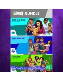 The Sims 4 Bundle - Cats & Dogs, Parenthood, XBOX DLC The Sims 4 Bundle - Cats & Dogs, Parenthood, XBOX DLC