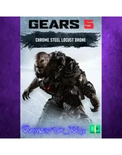 Chrome Steel Locust Drone XBOX DLC