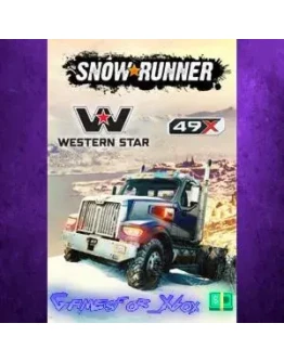 SnowRunner Western Star 49X XBOX DLC