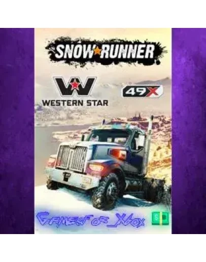 SnowRunner Western Star 49X XBOX DLC