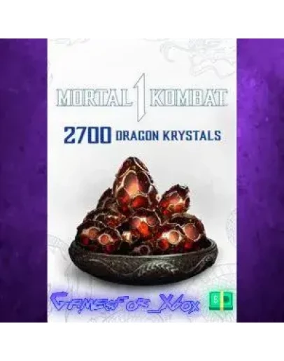 MK1 2700 Dragon Krystals XBOX DLC MK1 2700 Dragon Krystals XBOX DLC