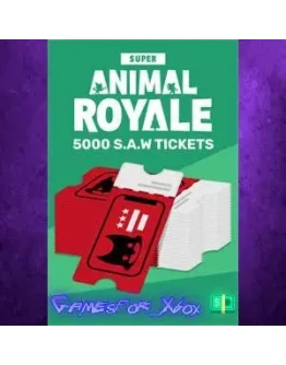 Super Animal Royale - 5000 SAW Tickets XBOX DLC Super Animal Royale - 5000 SAW Tickets XBOX DLC