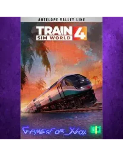 Train Sim World 4 Metrolink Antelope Valley XBOX DLC Train Sim World 4 Metrolink Antelope Valley XBOX DLC