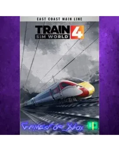 Train Sim World 4 East Coast Mainline: Peter XBOX DLC Train Sim World 4 East Coast Mainline: Peter XBOX DLC