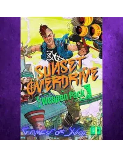 Sunset Overdrive Weapon Pack XBOX DLC Sunset Overdrive Weapon Pack XBOX DLC