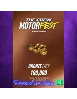 The Crew Motorfest Bronze Pack 100,000 Crew XBOX DLC The Crew Motorfest Bronze Pack 100,000 Crew XBOX DLC