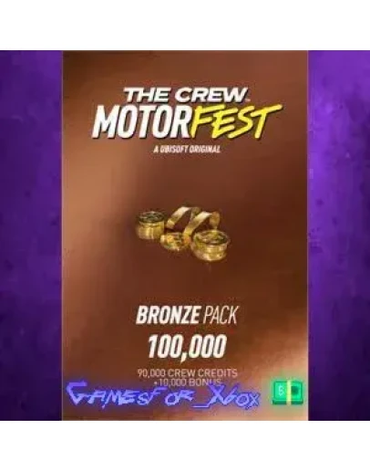 The Crew Motorfest Bronze Pack 100,000 Crew XBOX DLC The Crew Motorfest Bronze Pack 100,000 Crew XBOX DLC