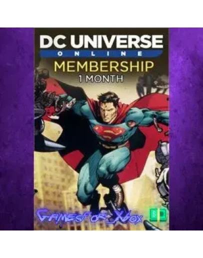 DC Universe Online 1-Month Membership XBOX DLC DC Universe Online 1-Month Membership XBOX DLC