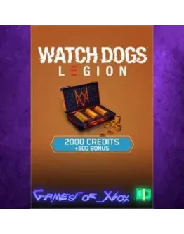 WATCH DOGS LEGION - 2500 WD CREDITS PACK XBOX DLC WATCH DOGS LEGION - 2500 WD CREDITS PACK XBOX DLC