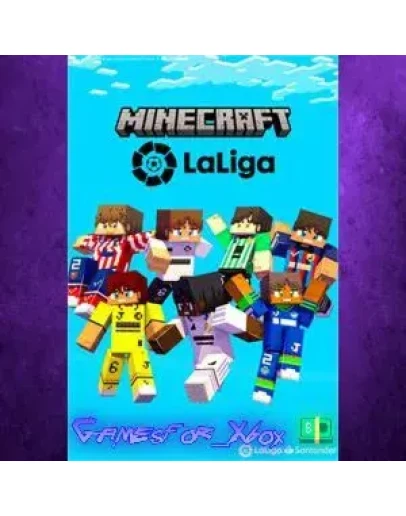 Minecraft LaLiga Skin Pack XBOX DLC Minecraft LaLiga Skin Pack XBOX DLC
