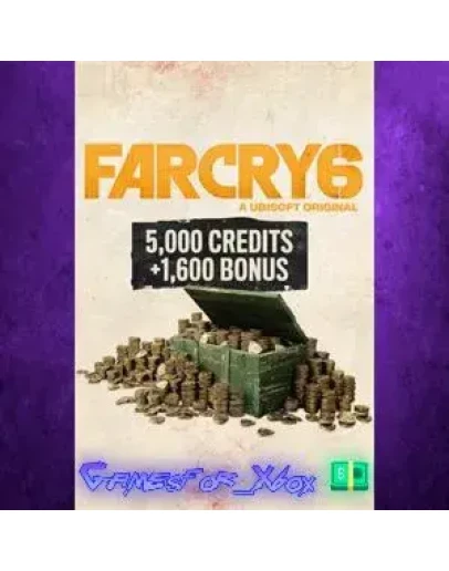 FAR CRY 6 - XLARGE PACK 6,600 CREDITS XBOX DLC FAR CRY 6 - XLARGE PACK 6,600 CREDITS XBOX DLC
