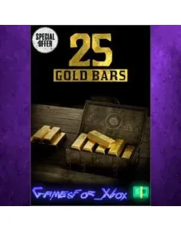 One Time Special Offer 25 Gold Bars XBOX DLC One Time Special Offer 25 Gold Bars XBOX DLC