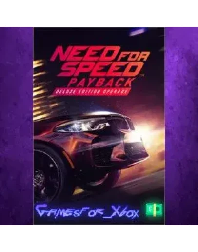 Need for Speed Payback - Deluxe Edition Upgr XBOX DLC