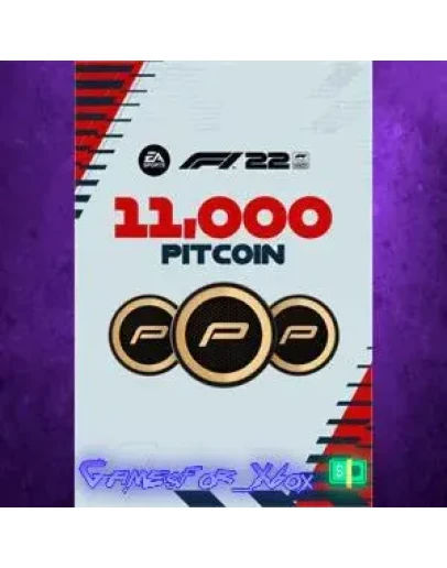 F1 22 11,000 PitCoin XBOX DLC F1 22 11,000 PitCoin XBOX DLC