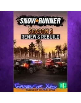 SnowRunner - Season 9 Renew & Rebuild XBOX DLC SnowRunner - Season 9 Renew & Rebuild XBOX DLC