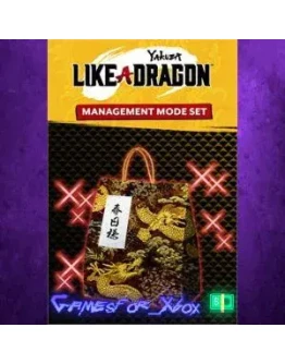Yakuza Like a Dragon Management Mode Set XBOX DLC Yakuza Like a Dragon Management Mode Set XBOX DLC