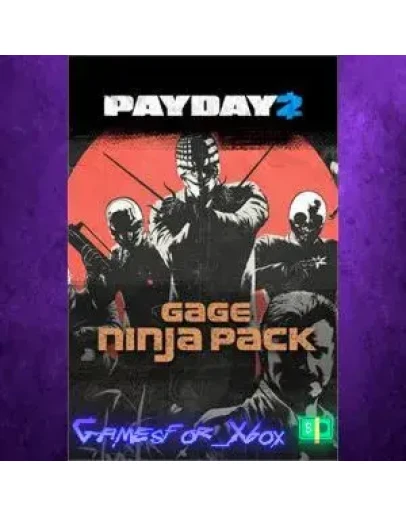 PAYDAY 2 CRIMEWAVE EDITION - The Gage Ninja XBOX DLC