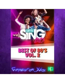 Let's Sing 2023 Best of 80's Vol. 2 Song Pac XBOX DLC