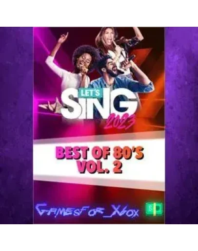 Let's Sing 2023 Best of 80's Vol. 2 Song Pac XBOX DLC