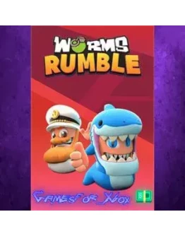 Worms Rumble - Captain & Shark Double Pack XBOX DLC Worms Rumble - Captain & Shark Double Pack XBOX DLC