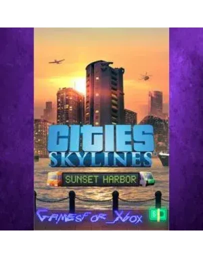 Cities Skylines - Sunset Harbor Win 10 WIND DLC
