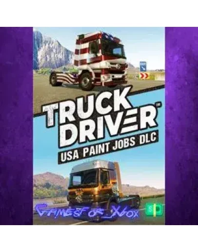 Truck Driver - USA Paint Jobs DLC XBOX DLC Truck Driver - USA Paint Jobs DLC XBOX DLC