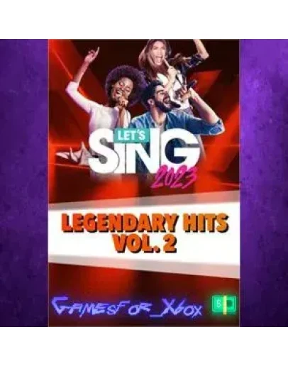 Let's Sing 2023 Legendary Hits Vol. 2 Song P XBOX DLC Let's Sing 2023 Legendary Hits Vol. 2 Song P XBOX DLC