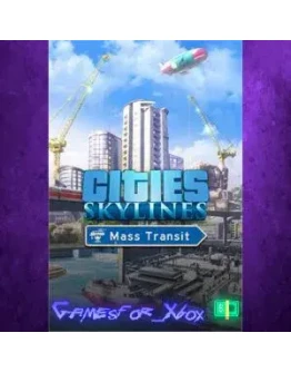 Cities Skylines - Mass Transit XBOX DLC