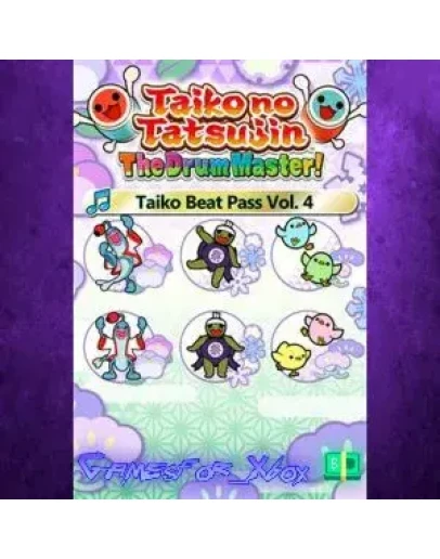 Taiko no Tatsujin The Drum Master! Beat Pass XBOX DLC Taiko no Tatsujin The Drum Master! Beat Pass XBOX DLC