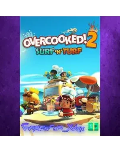 Overcooked! 2 - Surf 'n' Turf XBOX DLC Overcooked! 2 - Surf 'n' Turf XBOX DLC