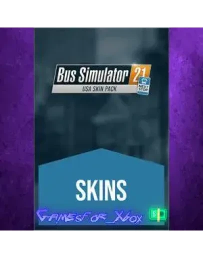Bus Simulator 21 Next Stop - USA Skin Pack XBOX DLC Bus Simulator 21 Next Stop - USA Skin Pack XBOX DLC