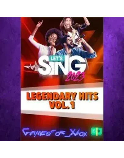 Let's Sing 2023 Legendary Hits Vol. 1 Song P XBOX DLC Let's Sing 2023 Legendary Hits Vol. 1 Song P XBOX DLC