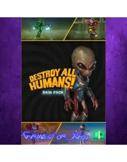 Destroy All Humans! Skin Pack XBOX DLC
