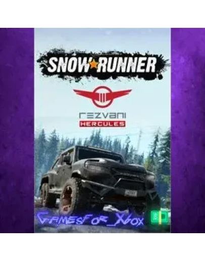 SnowRunner - Rezvani Hercules XBOX DLC