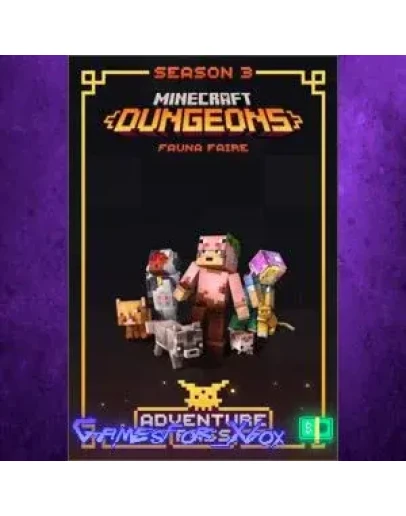 Minecraft Dungeons Fauna Faire Adventure Pas WIND DLC Minecraft Dungeons Fauna Faire Adventure Pas WIND DLC